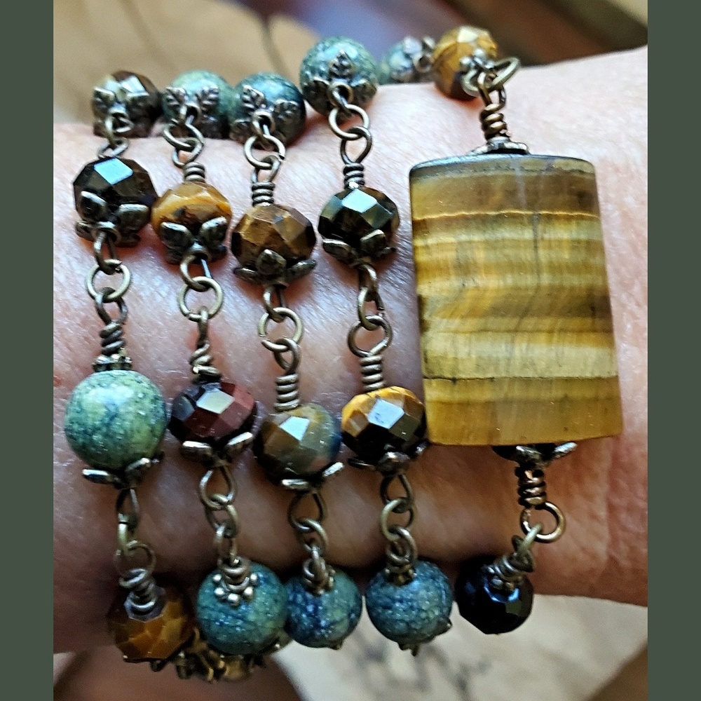 Triple-wrap Bracelet/Necklace
